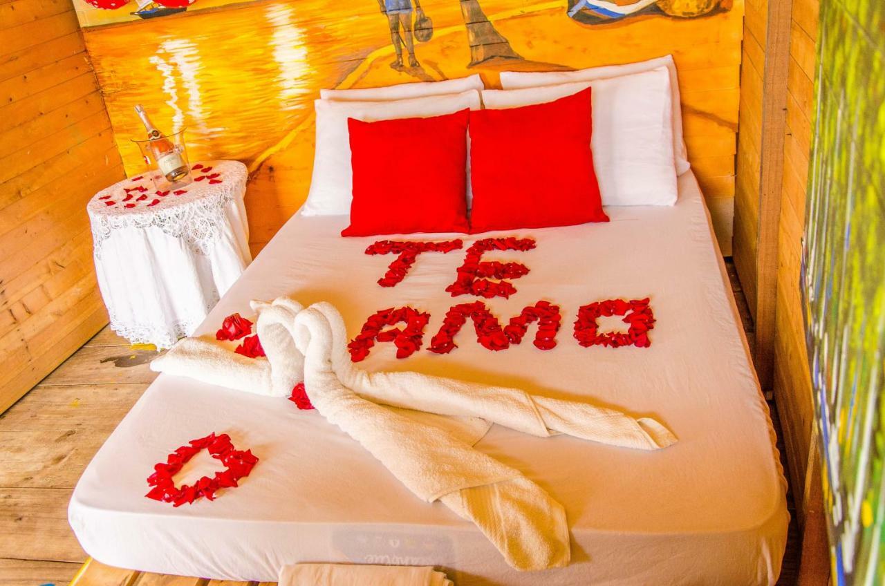 Nuestros Tres Tesoros Hotel Caño de Loro Kültér fotó